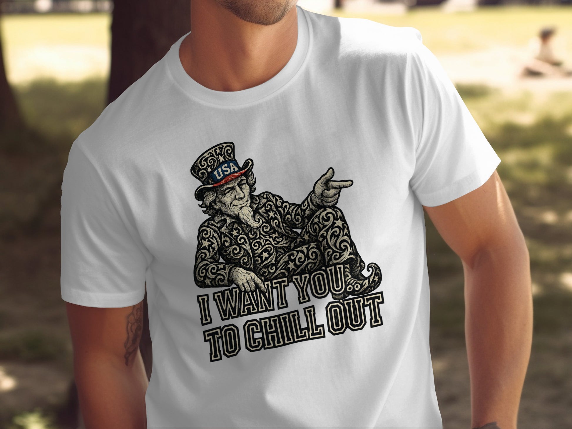 I Want You To Chill Out Graphic T-shirt product