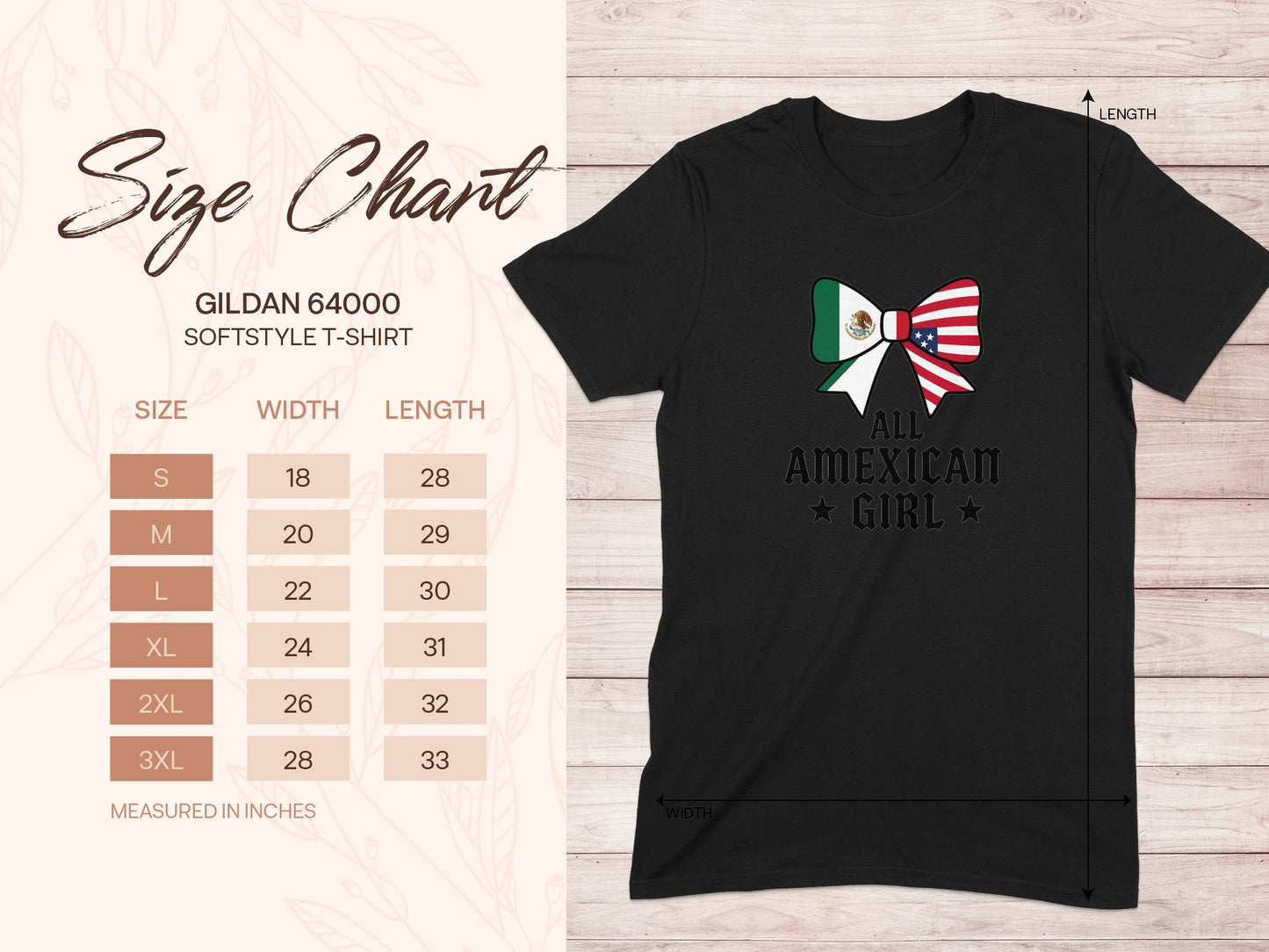 All American Girl Flag Bow Design T-shirt product