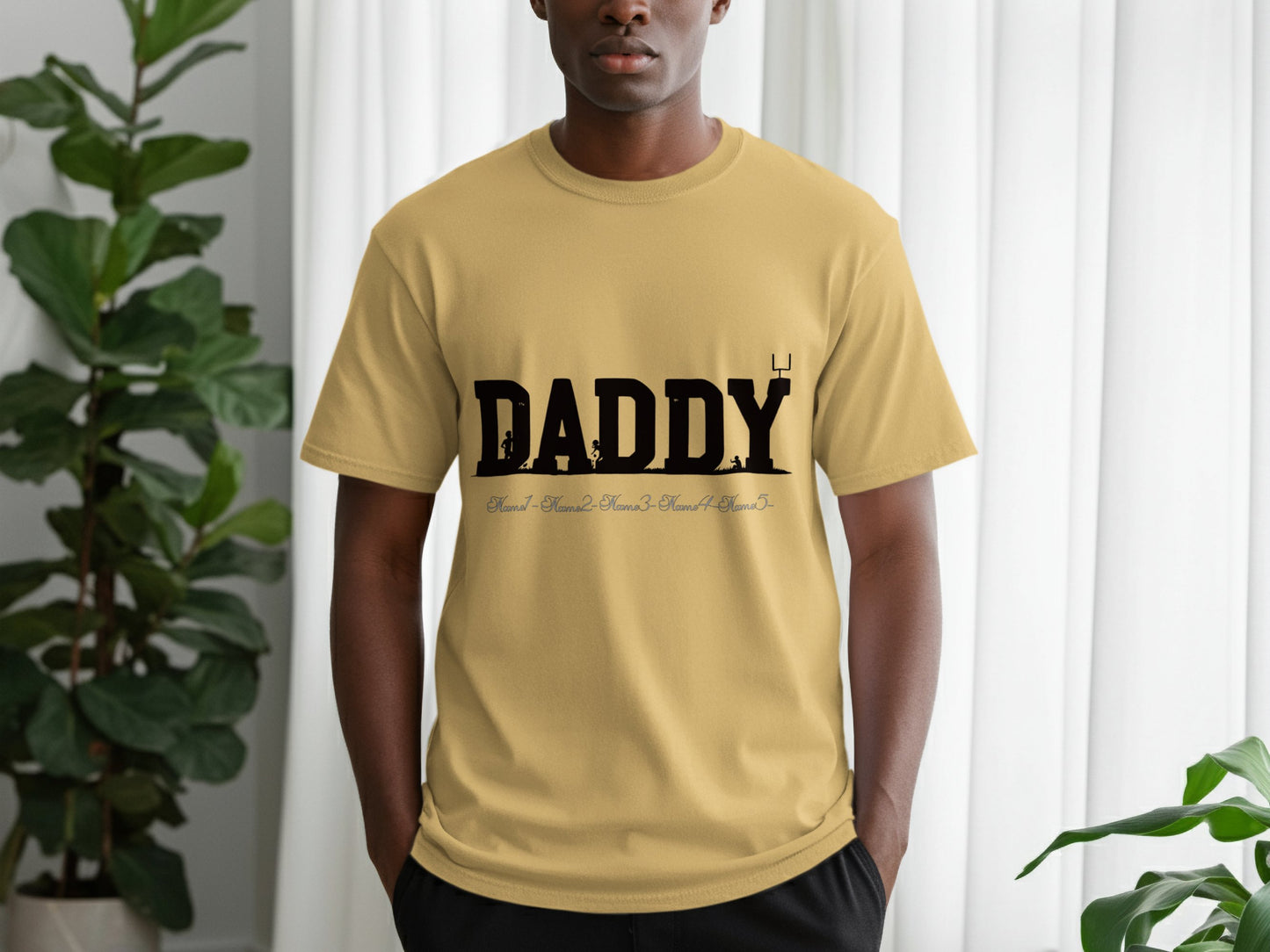 Daddy Themed Graphic T-Shirt for Men Novelty Product