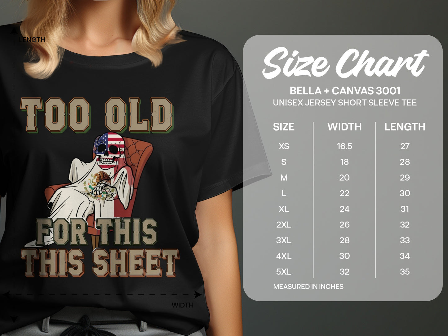 Too Old For This This Sheet Unisex Jersey product