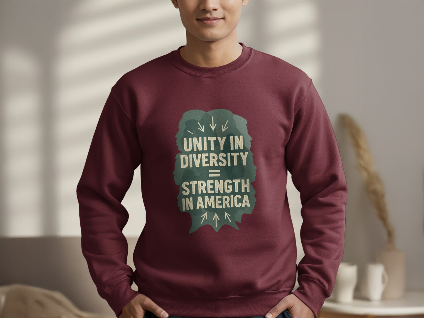 Unity in Diversity Strength in America sweatshirt product