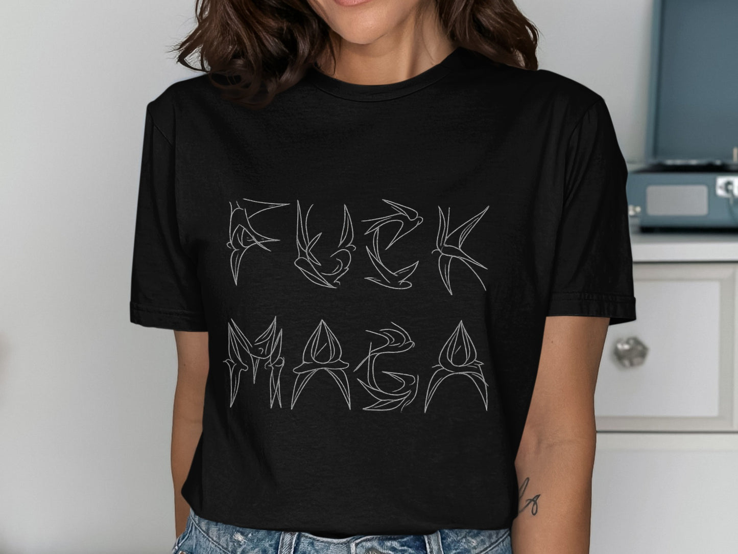 Unique Graphic Statement Tee product type