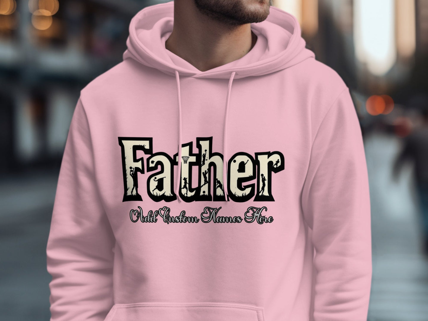 Father Child Custom Names Here Hoodie Product
