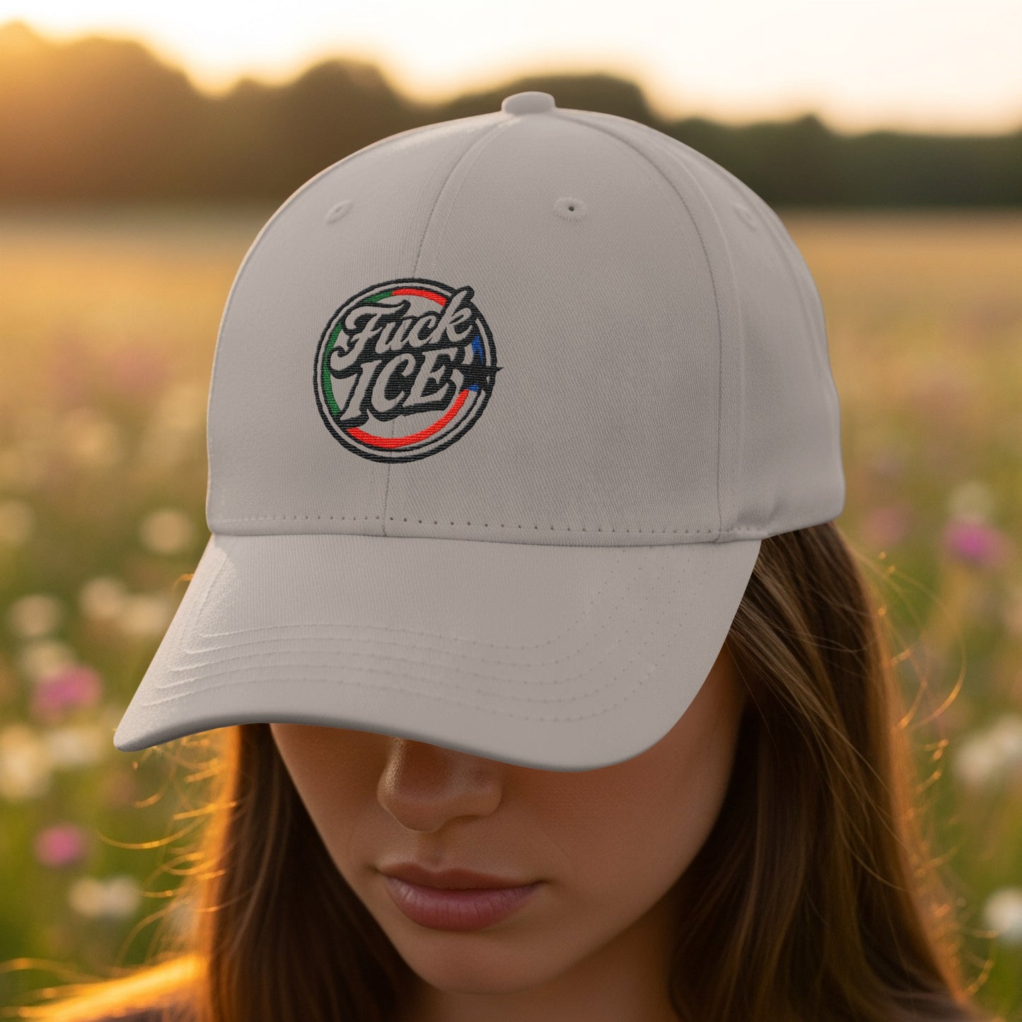 Bold Fuck ICE Statement Cap product