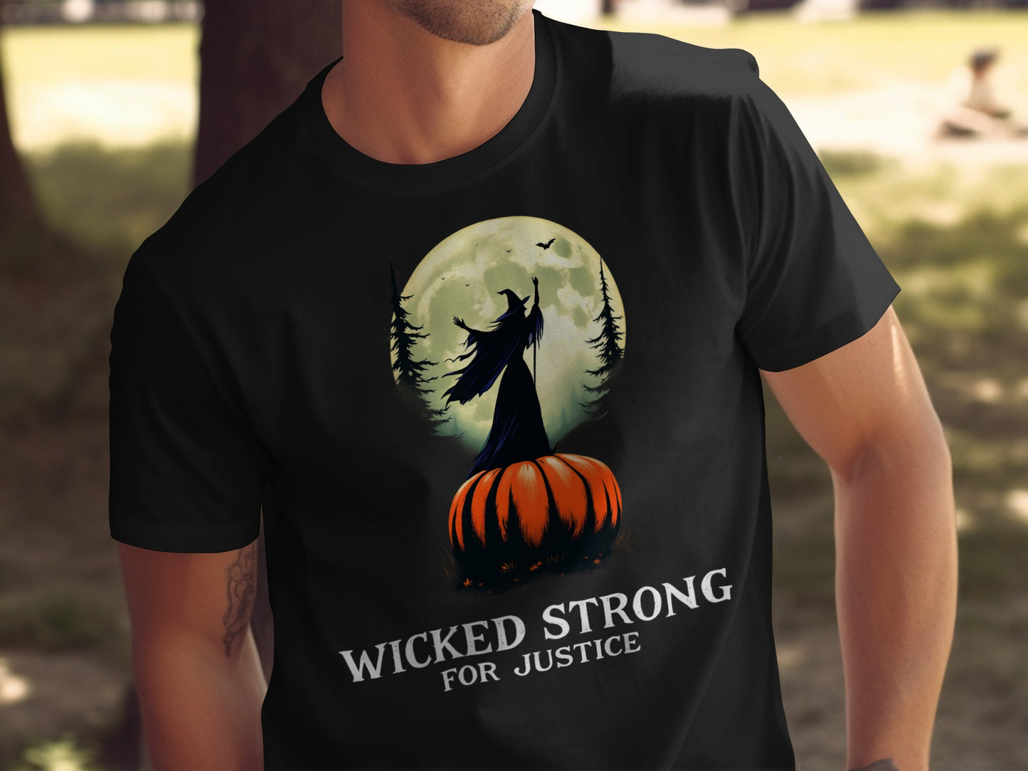 Wicked Strong for Justice Halloween T-Shirt product type