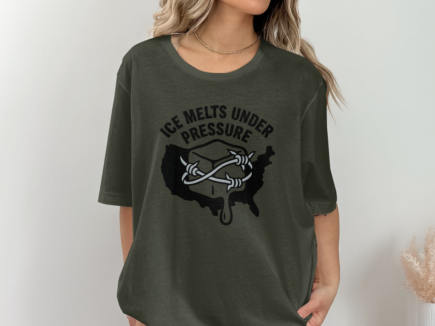 Ice Melts Under Pressure Graphic T-shirt product type