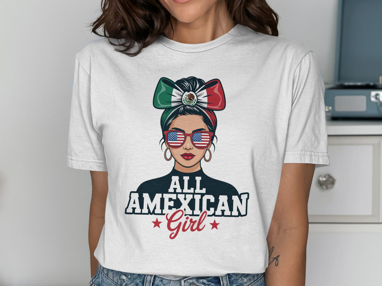All Amexican Girl Graphic Print T-Shirt product type