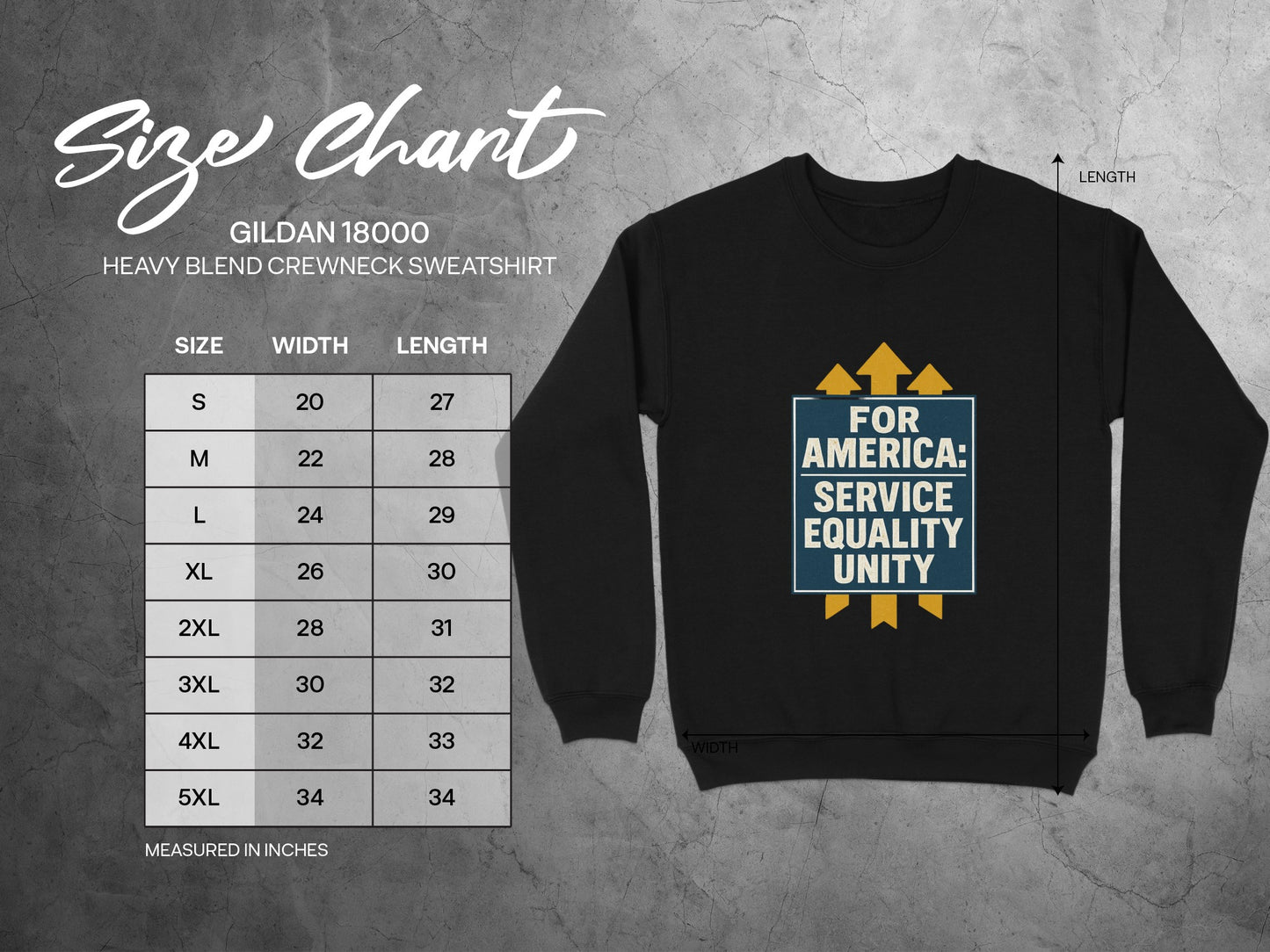 Service Equality Unity Crewneck Sweatshirt product