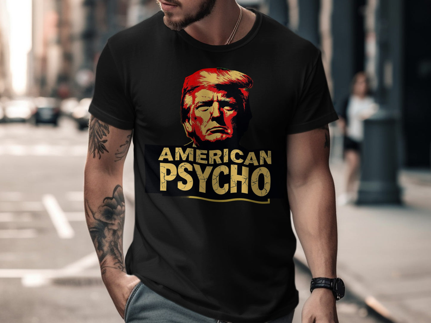 American Psycho Bold Graphic Tee product