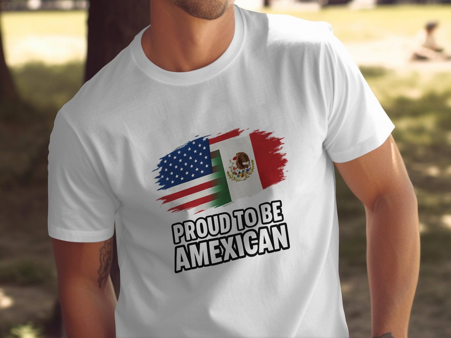 Proud To Be American Mexican Unisex T-Shirt product