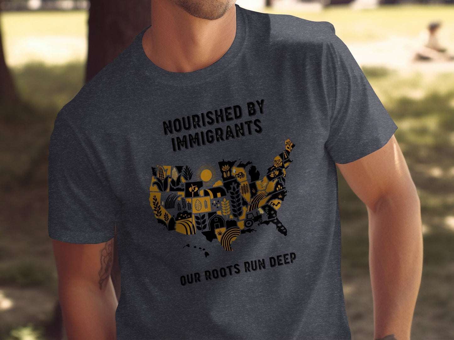 Nourished by Immigrants Our Roots Run Deep product type
