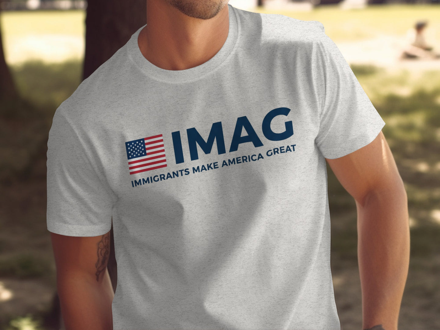 IMAG Immigrants Make America Great T-Shirt product