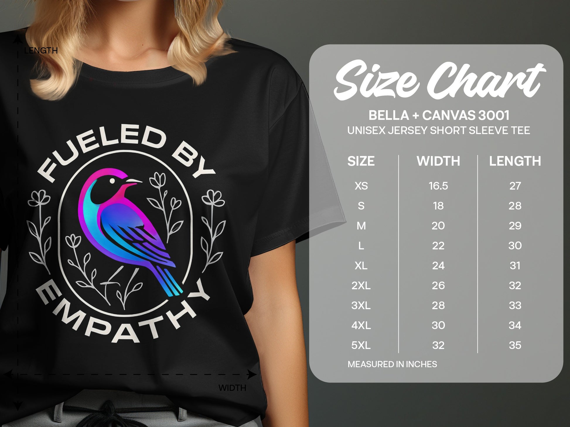 Fueled By Empathy Graphic Unisex Jersey Tee product type