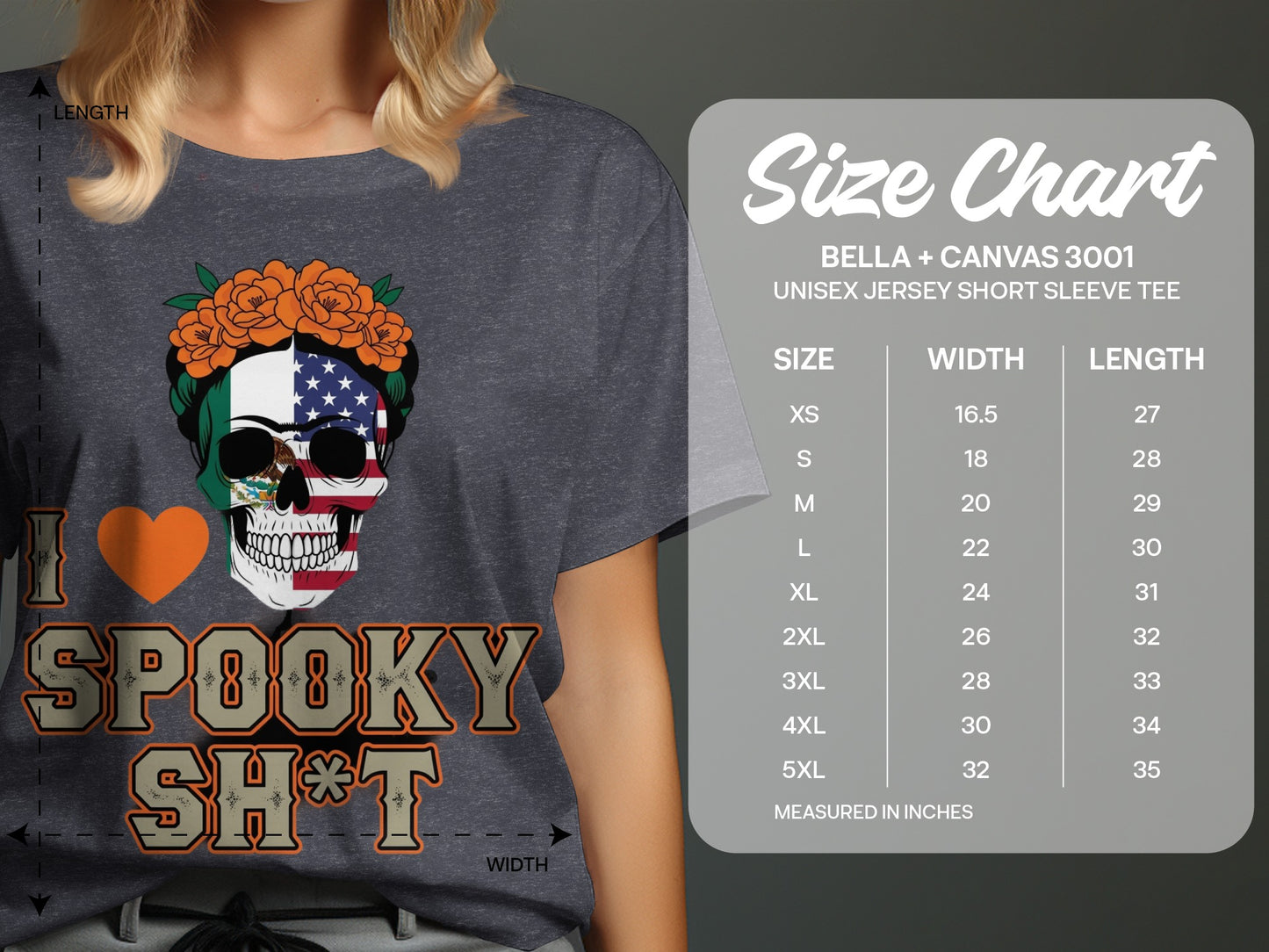 I Love Spooky Shit Unisex Jersey Short Sleeve Tee product type
