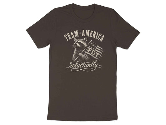 Team America Reluctantly Vintage T-Shirt