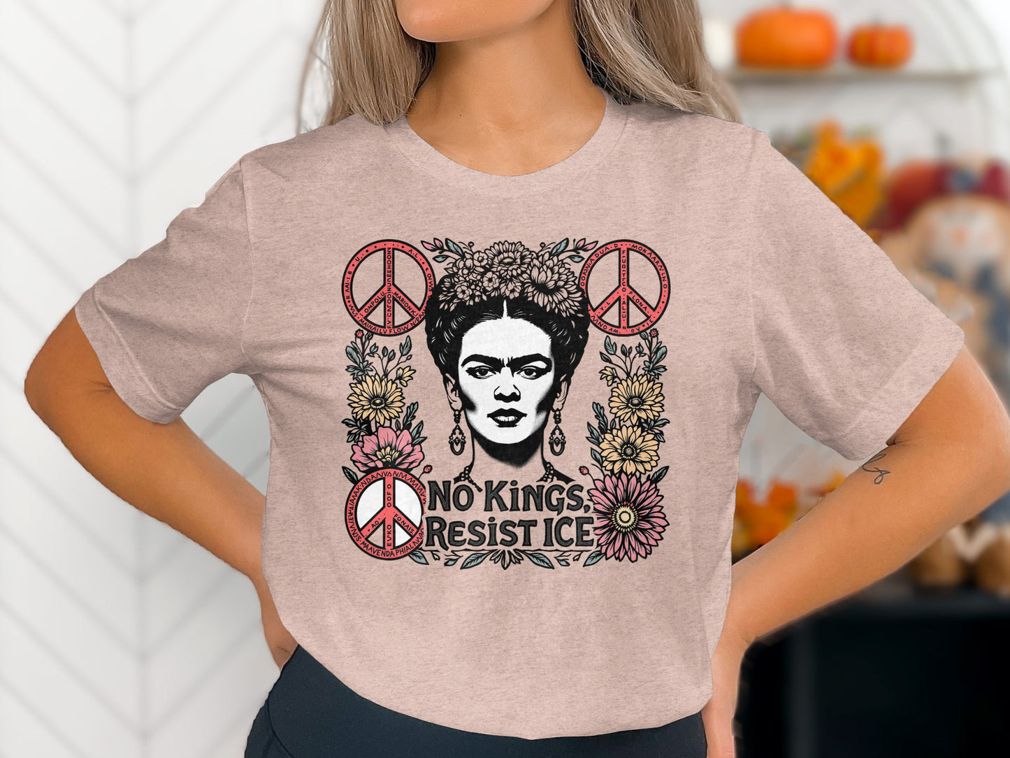 No Kings Resist Ice Graphic T-Shirt product