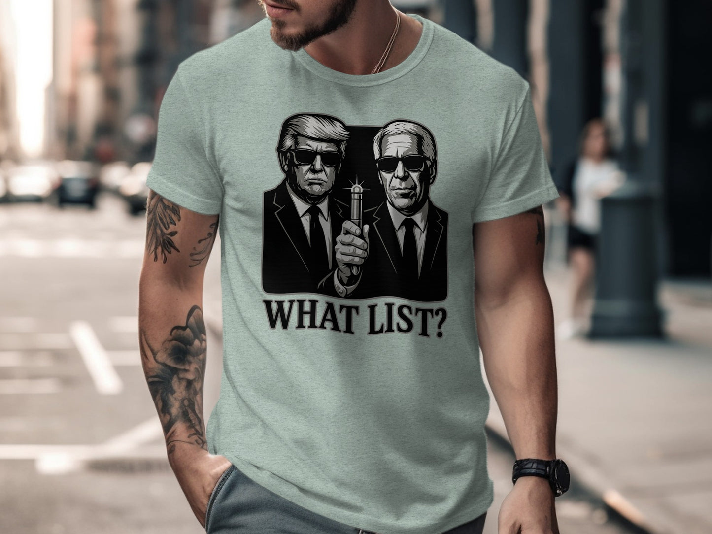 What List Graphic T-Shirt Men's Fashion Product