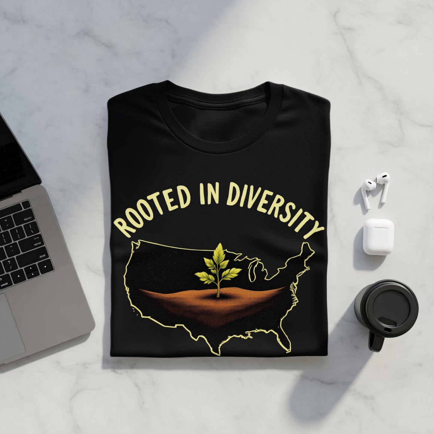 Rooted in Diversity Graphic T-shirt product type