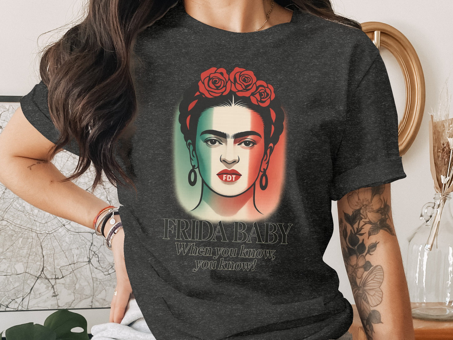Frida Baby Graphic Print Short Sleeve Top product