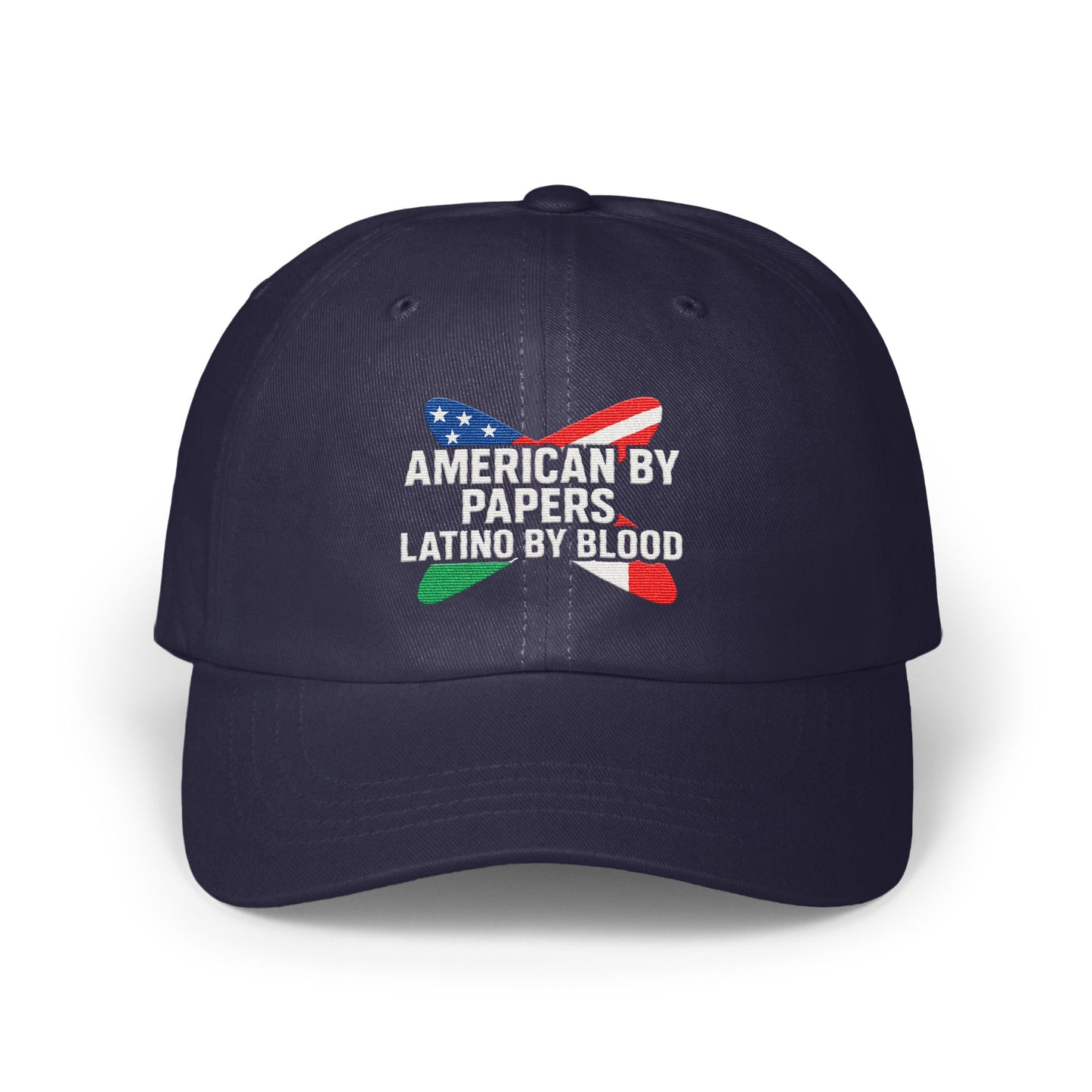 American by Papers Latino by Blood Hat product