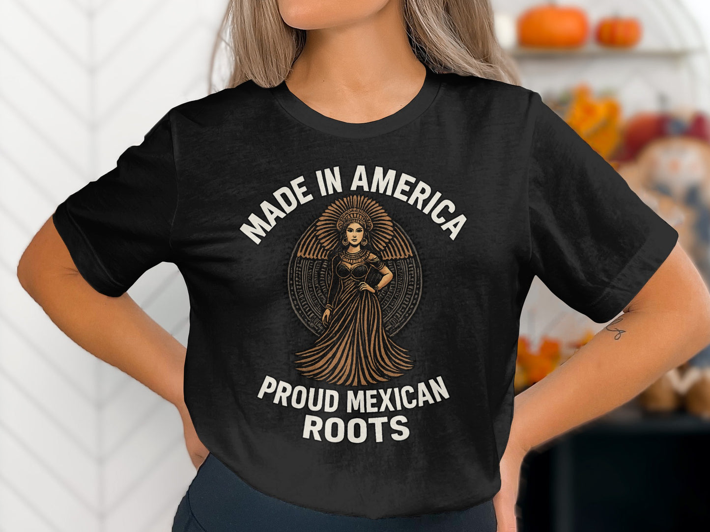 Made In America Proud Mexican Roots T-Shirt product