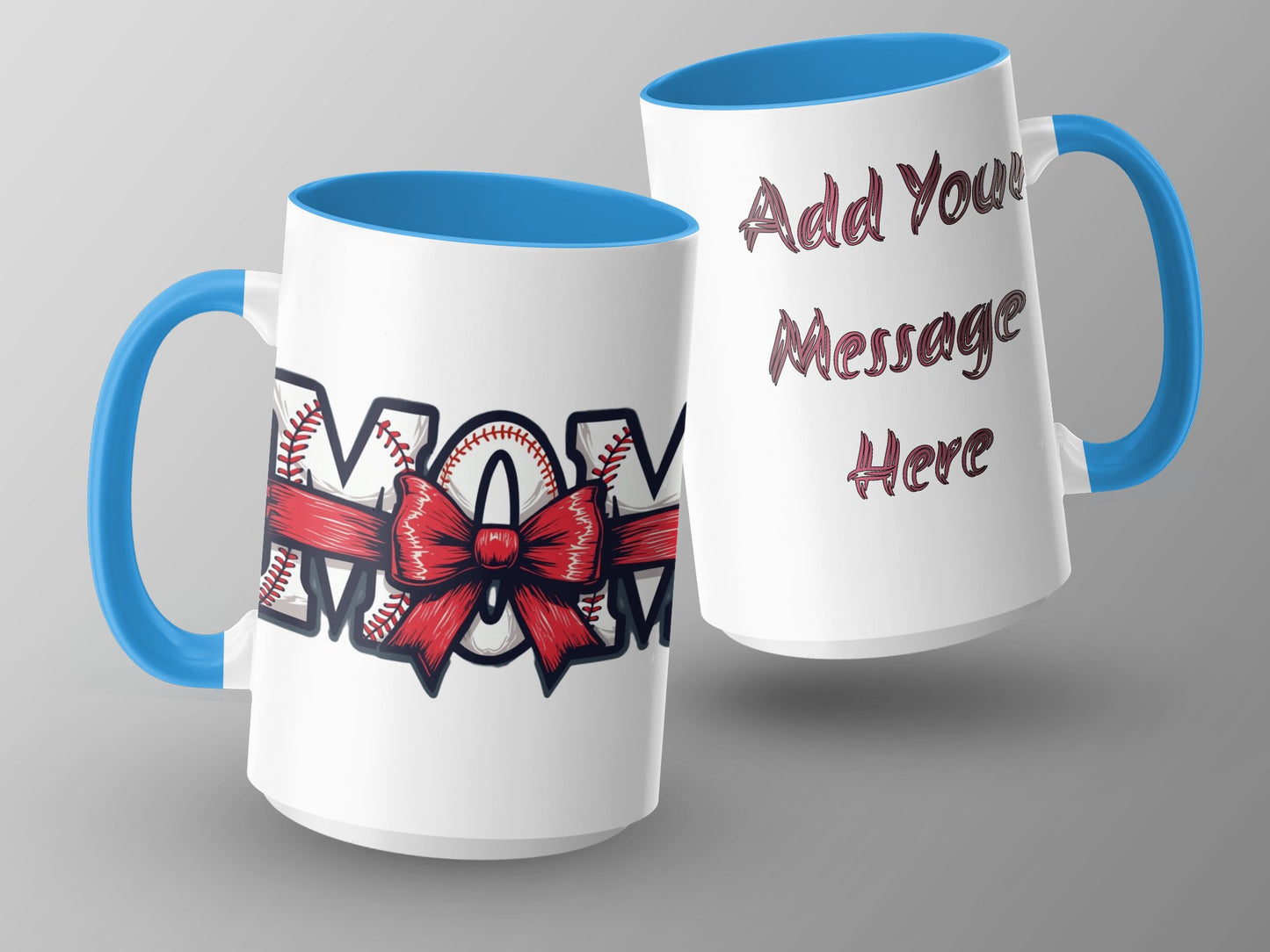 Personalized Mother's Day Baseball Mom Mug product type