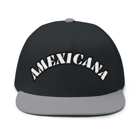 AMEXICANA Embroidered Snapback Cap Fashion Hat