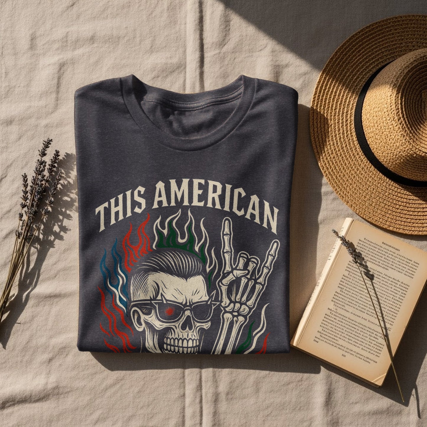 This American Skull Graphic Tee Unisex T-Shirt Product Type