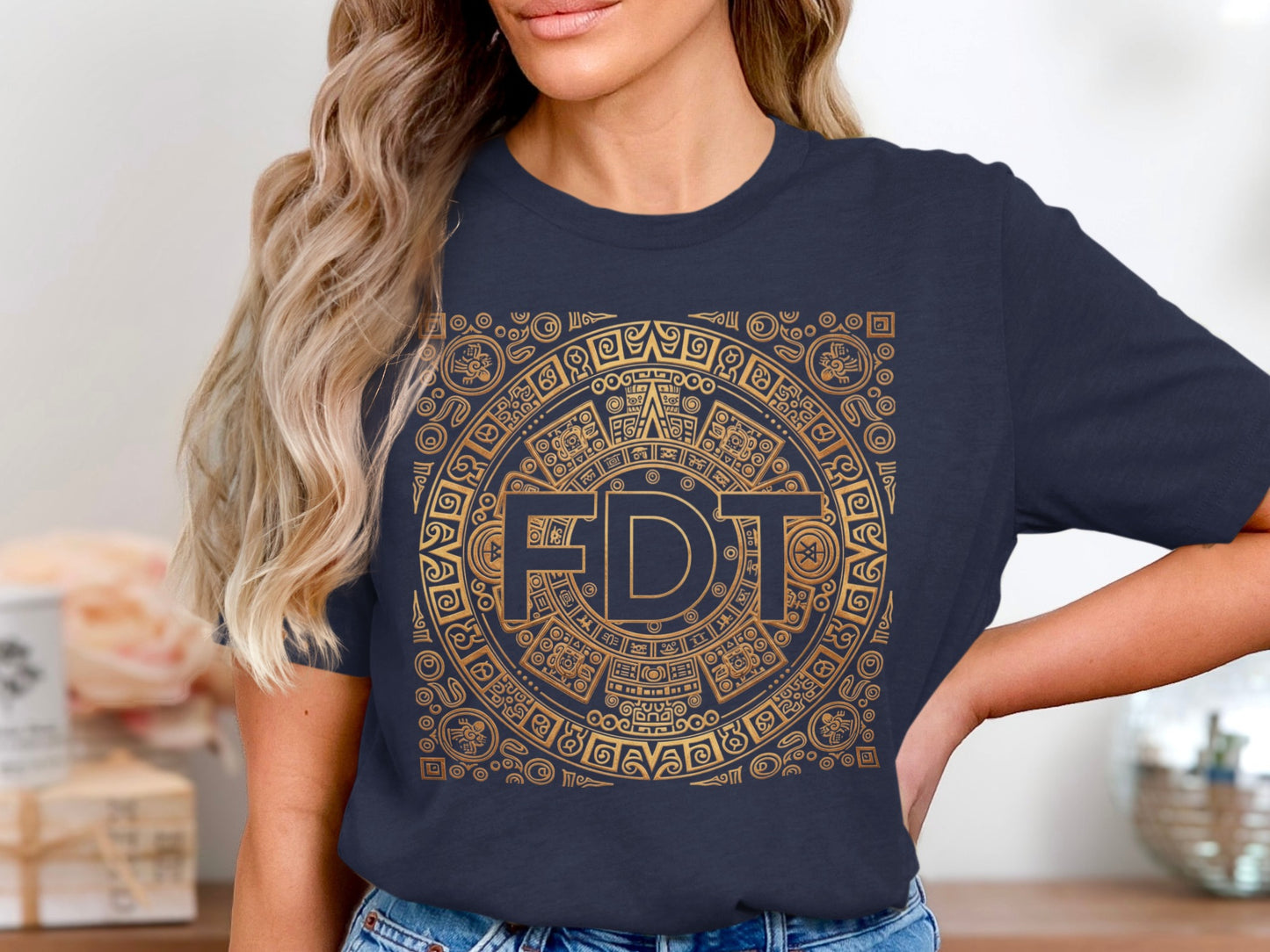 Ancient Tribal Design FDJ Graphic T-Shirt product