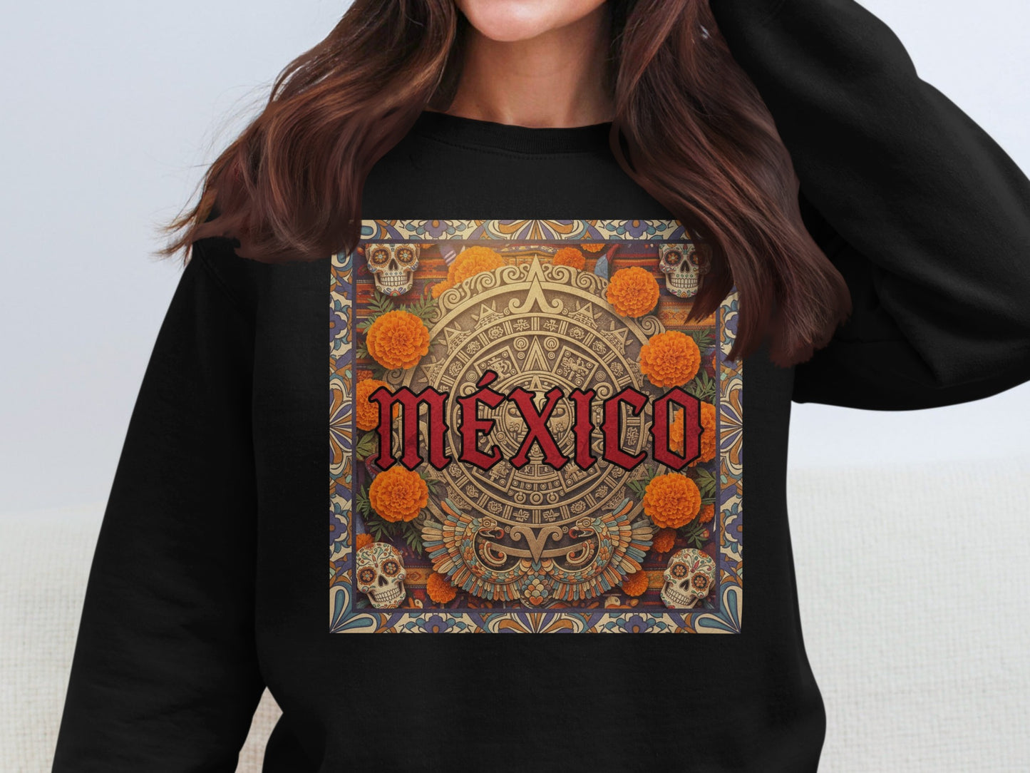 Mexico Themed Graphic Sweatshirt product