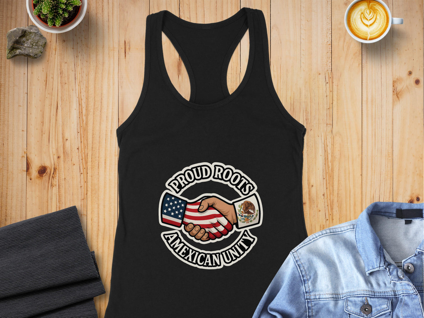 Proud Roots American Mexican Unity Tank Top product type