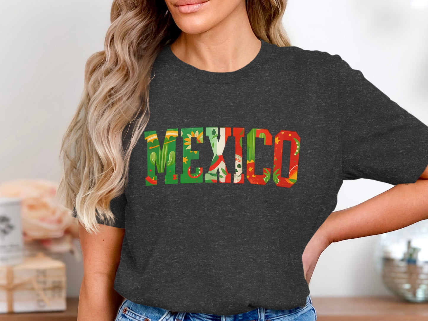 Stylish Mexico Graphic Women's T-Shirt Casual Product