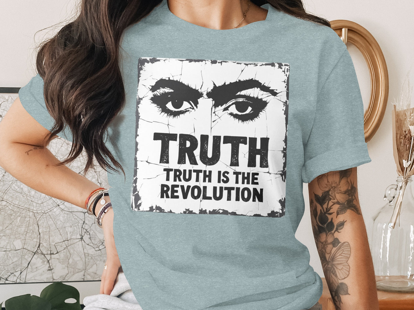 TRUTH TRUTH IS THE REVOLUTION Graphic Tee product