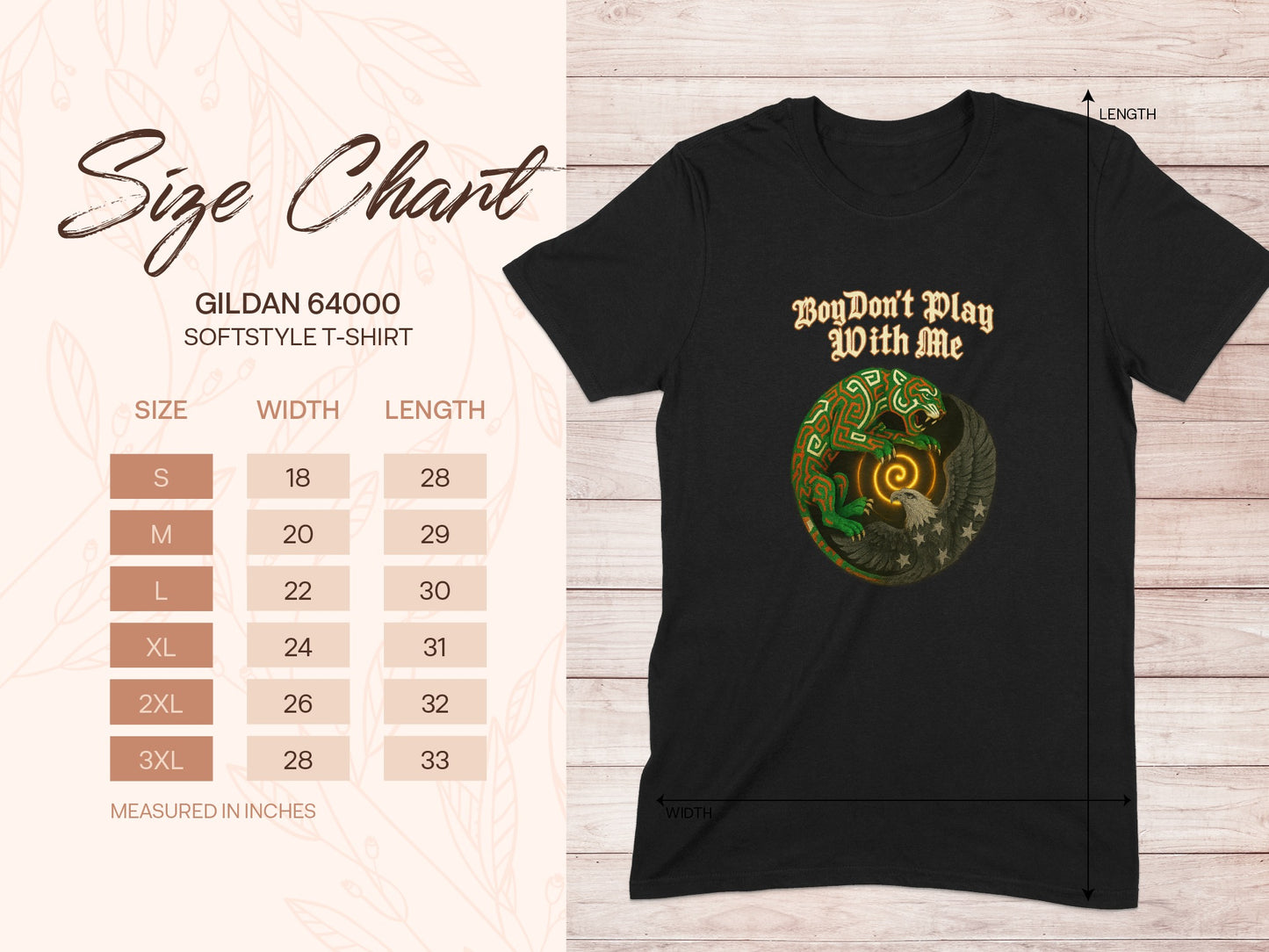 Boy Don't Play With Me Dragon Themed T-Shirt product