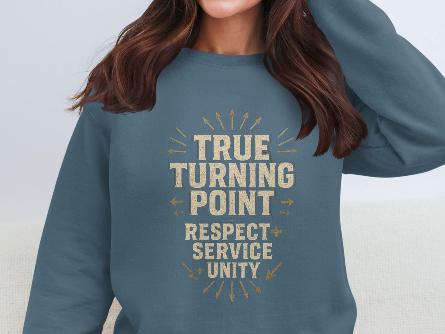 True Turning Point Respect Service Unity sweatshirt product type