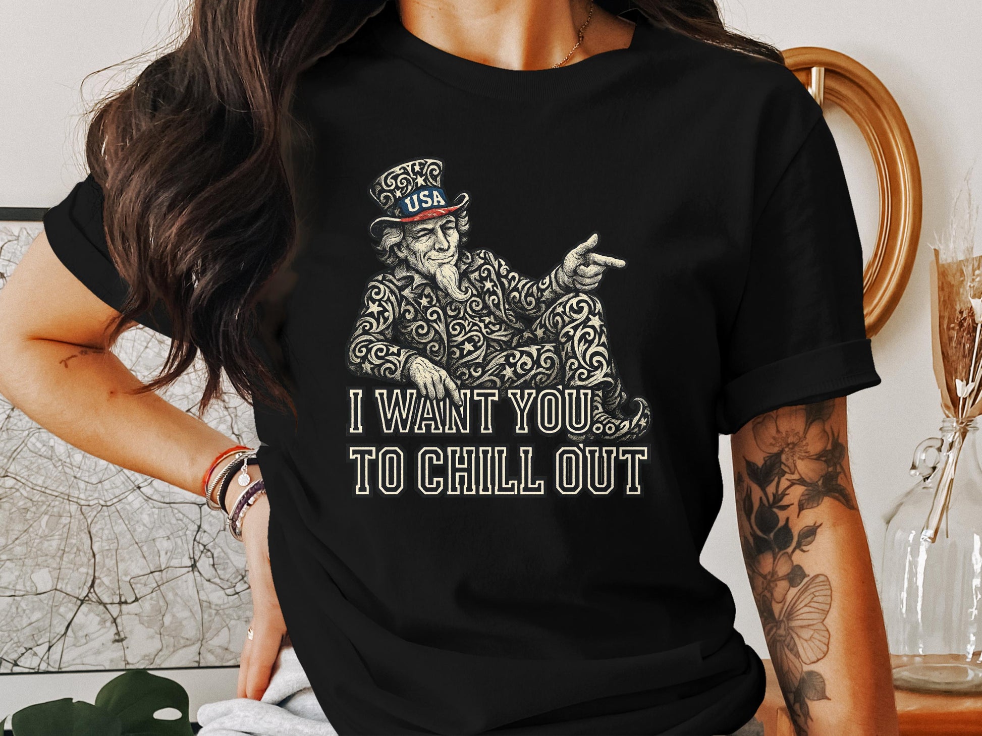 I Want You To Chill Out Graphic T-shirt product type