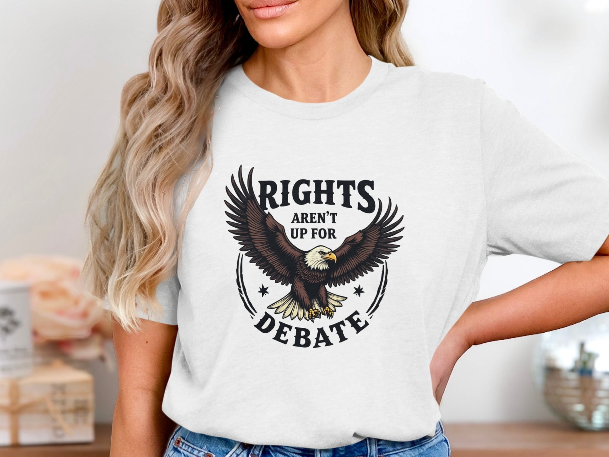 Rights Aren't Up For Debate Graphic T-shirt product