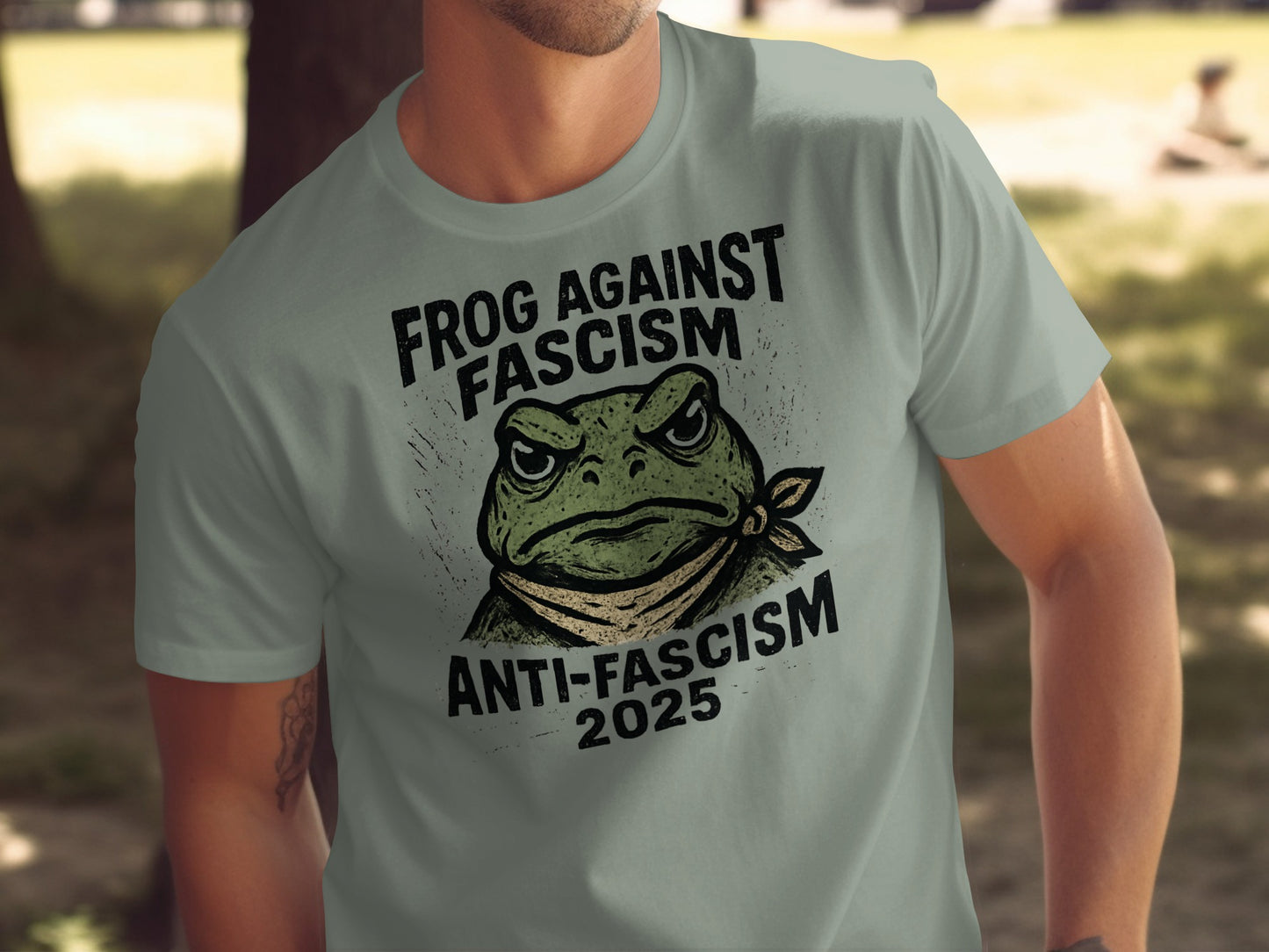 Frog Against Fascism Anti-Fascism 2025 T-Shirt