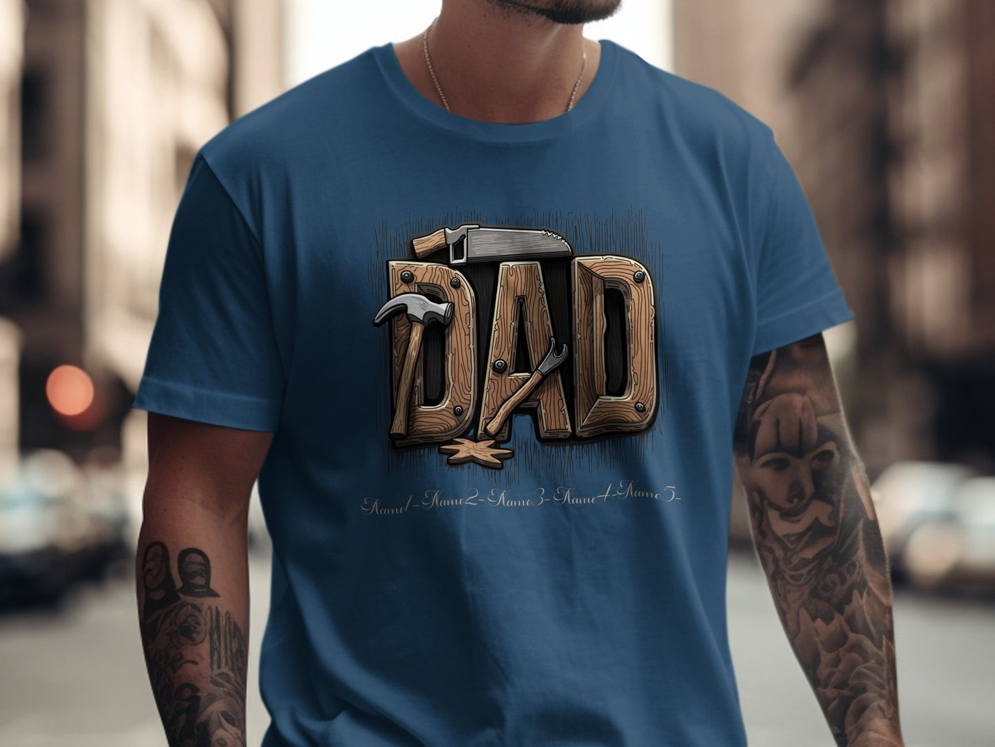 Handyman Dad Graphic T-Shirt for Dads Fathers Day product type