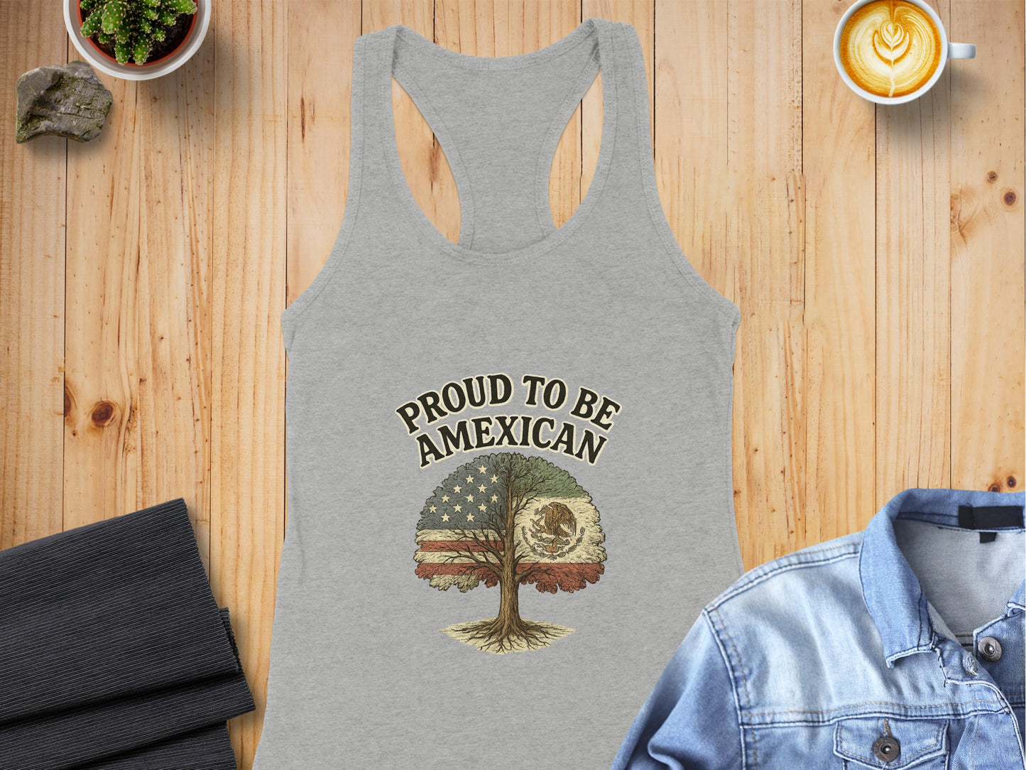 Proud To Be AMEXICAN Graphic Tank Top product
