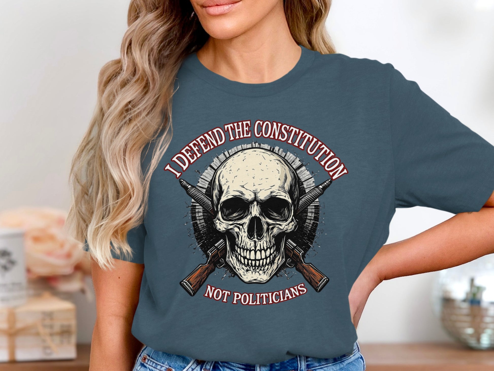 I Defend The Constitution Not Politicians Shirt