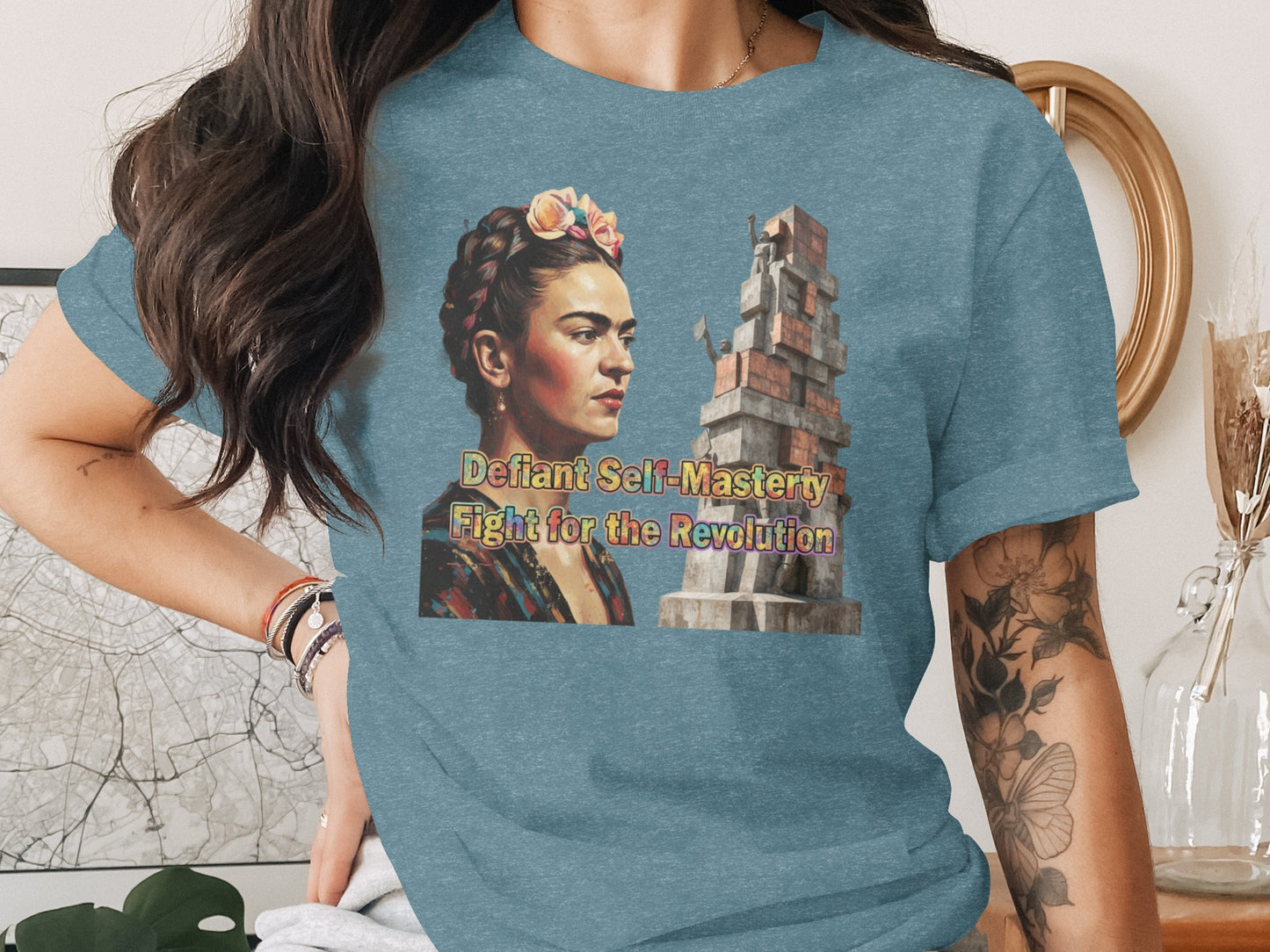 Defiant Self-Mastery Fight for the Revolution t-shirt product