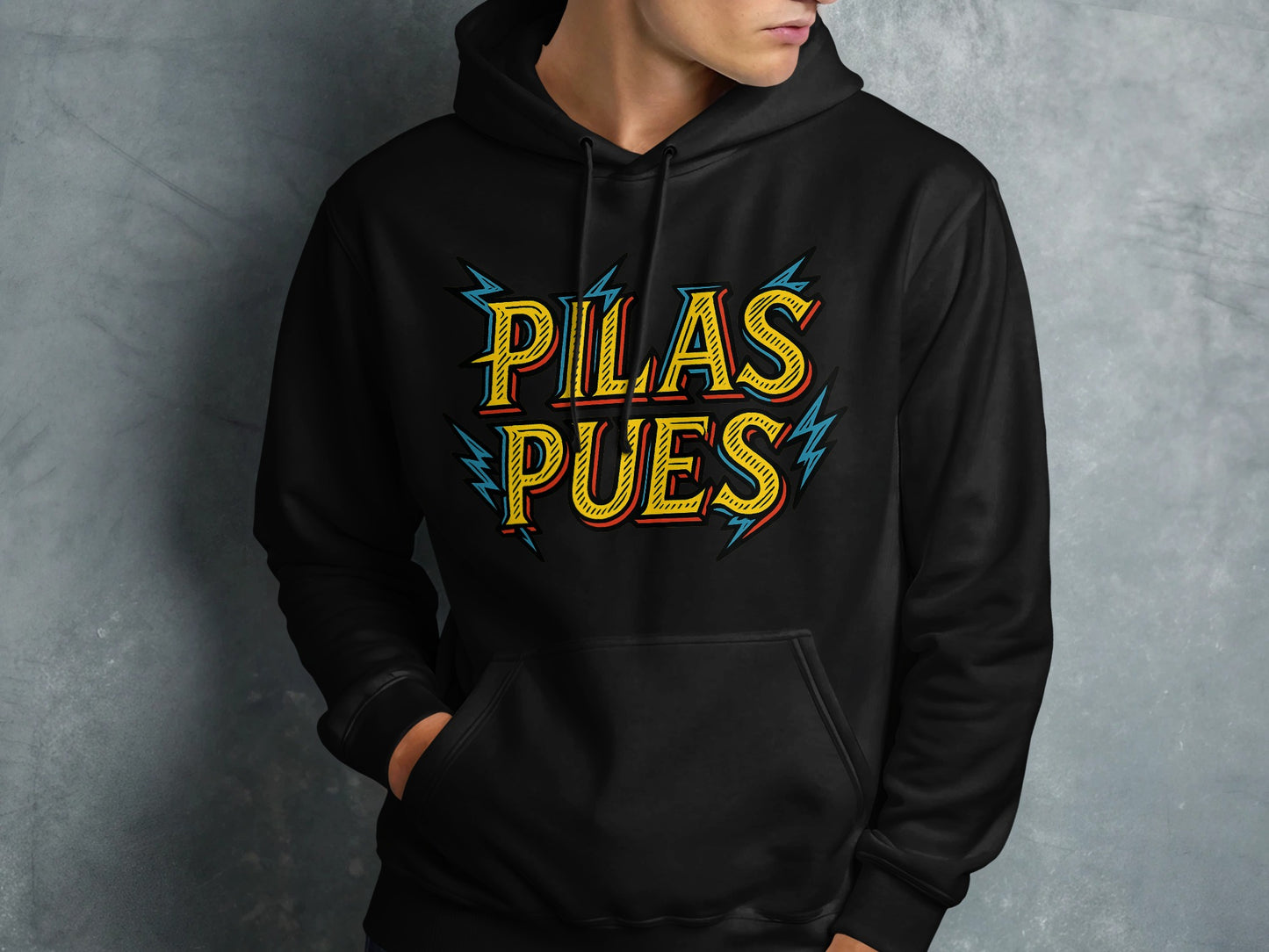 Vintage Electric Design Pullover Hoodie product