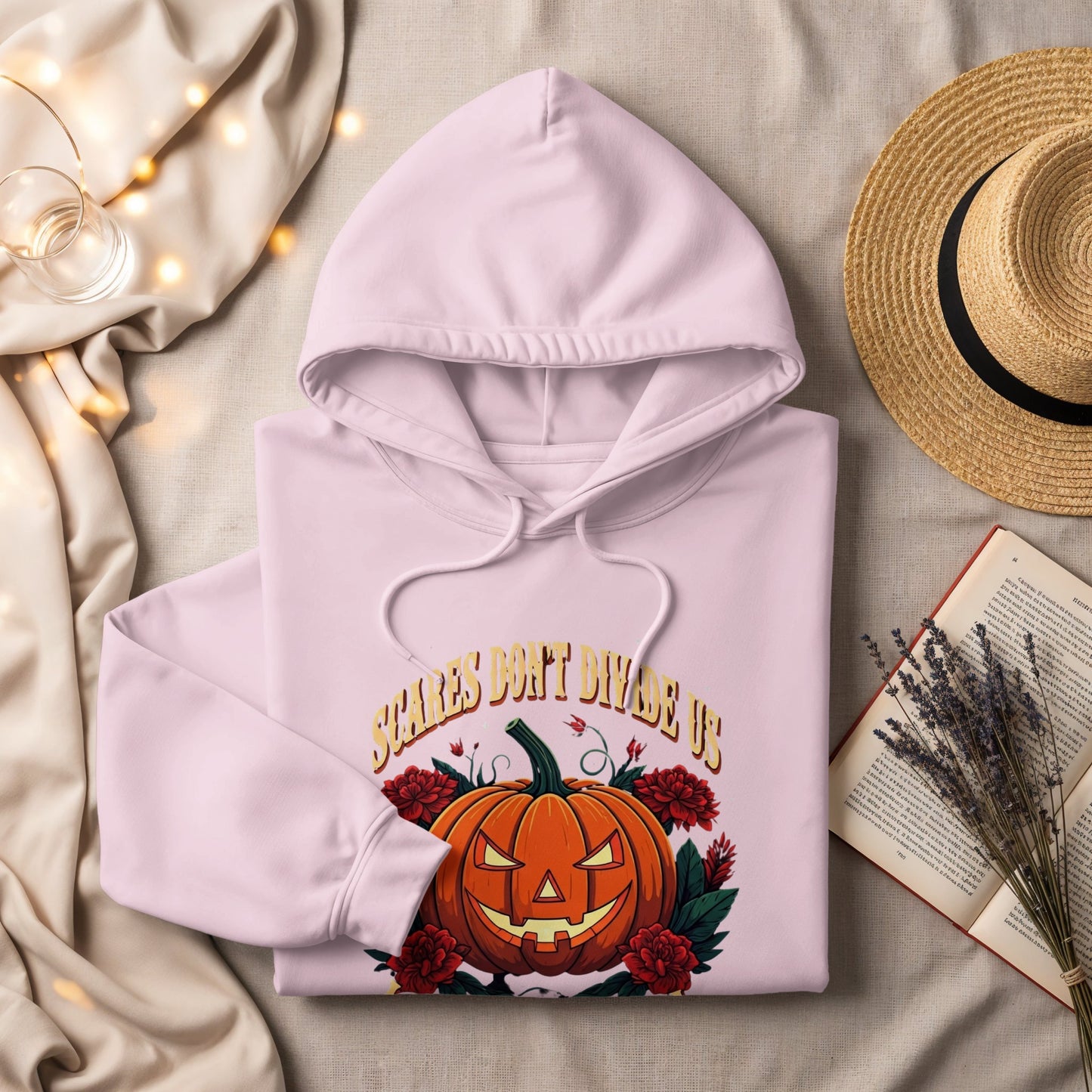 Scares Can't Divide Us Pumpkin Hoodie product