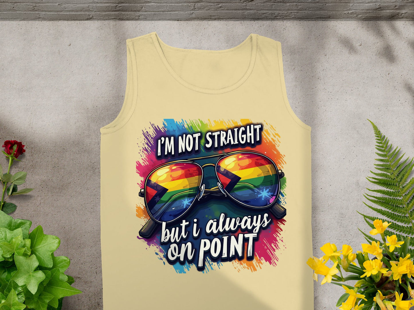 I'm Not Straight But I Always on Point product type