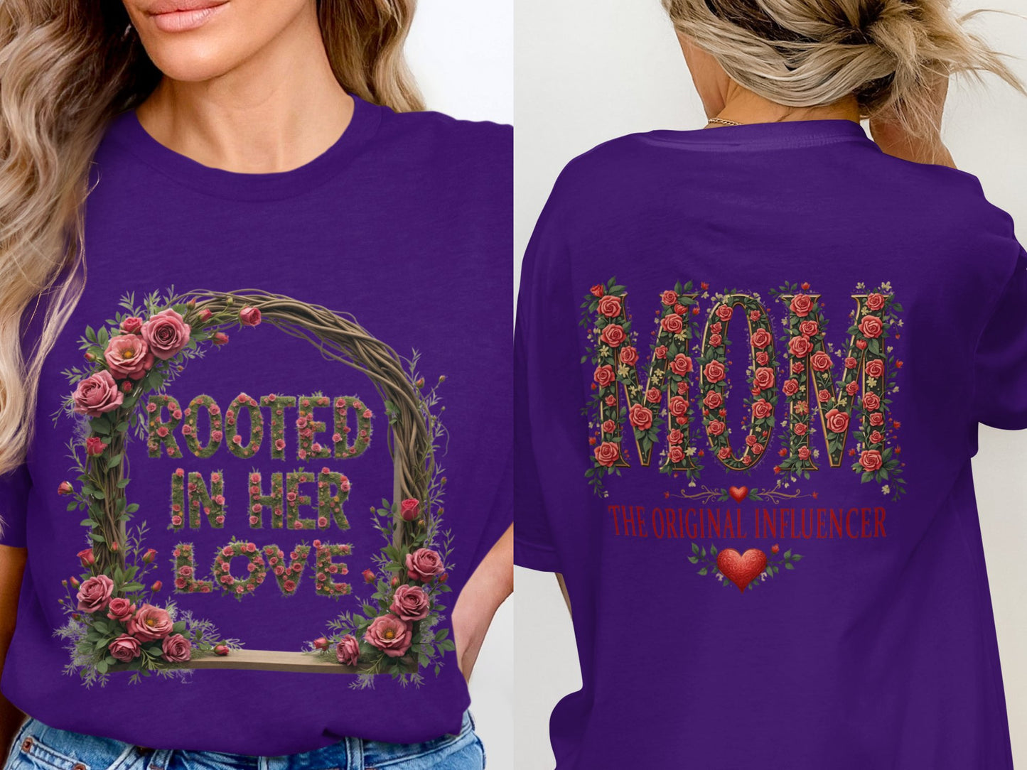Rooted in Her Love Mom the Original Influencer product type
