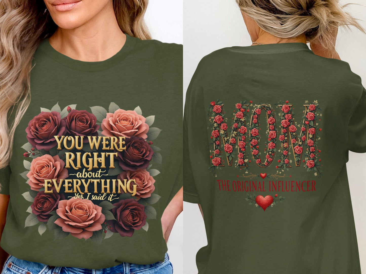 You Were Right About Everything Mom T-Shirt product type
