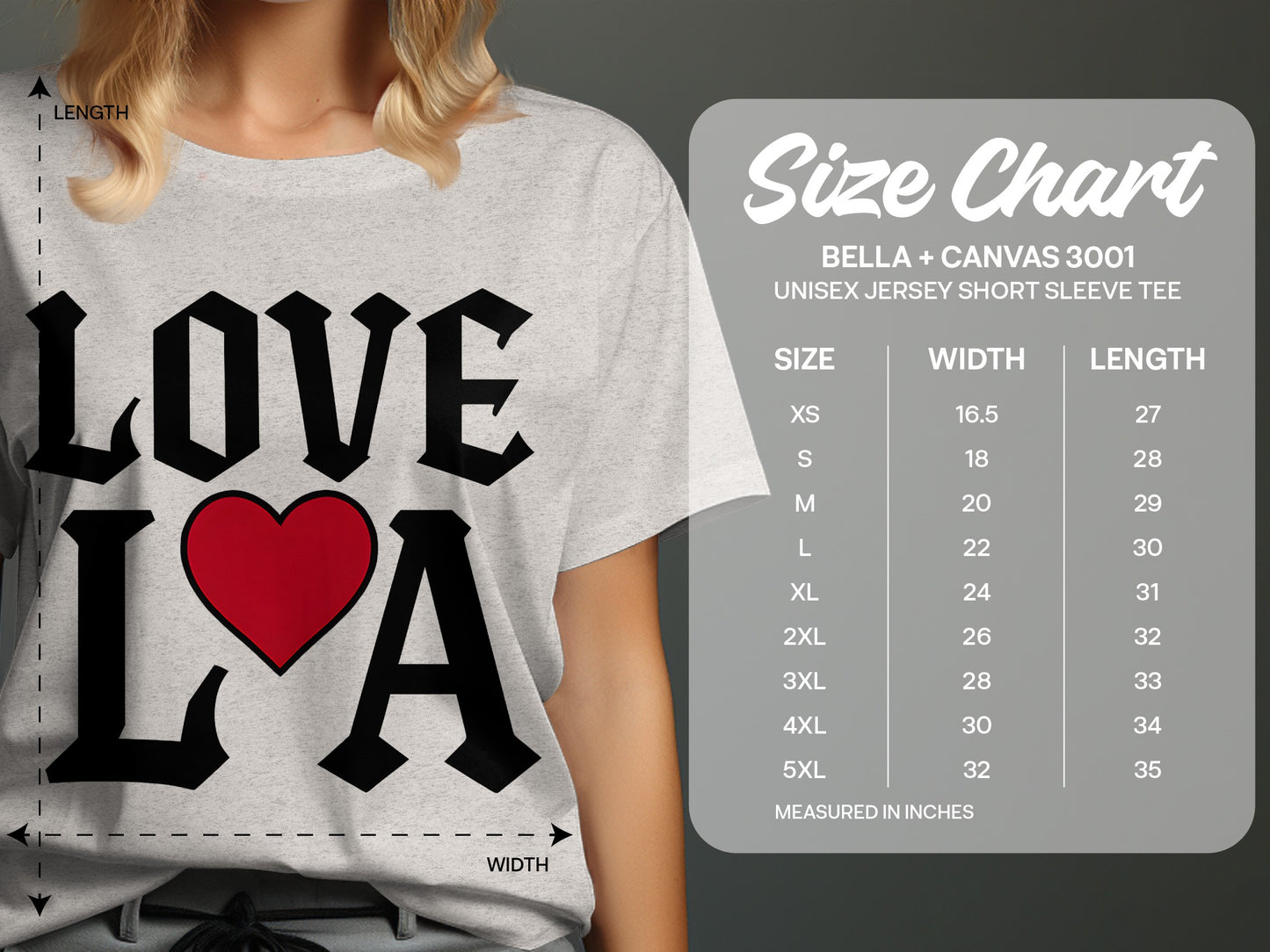 Love LA Graphic Unisex Jersey Short Sleeve Tee product