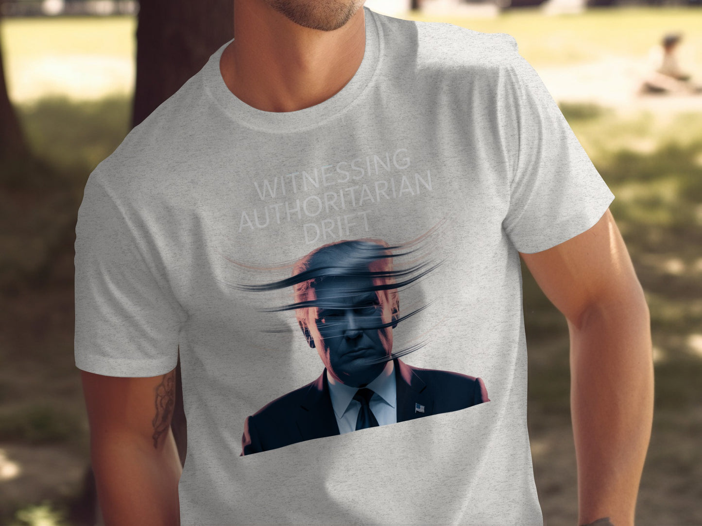 Witnessing Authoritarian Drift Graphic T-shirt product