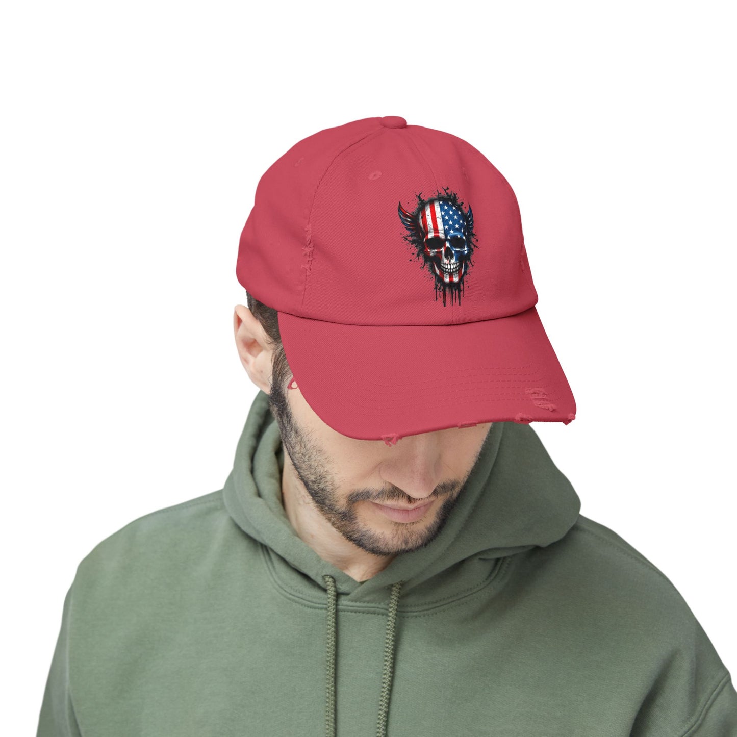 Vintage American Freedom Distressed Cap